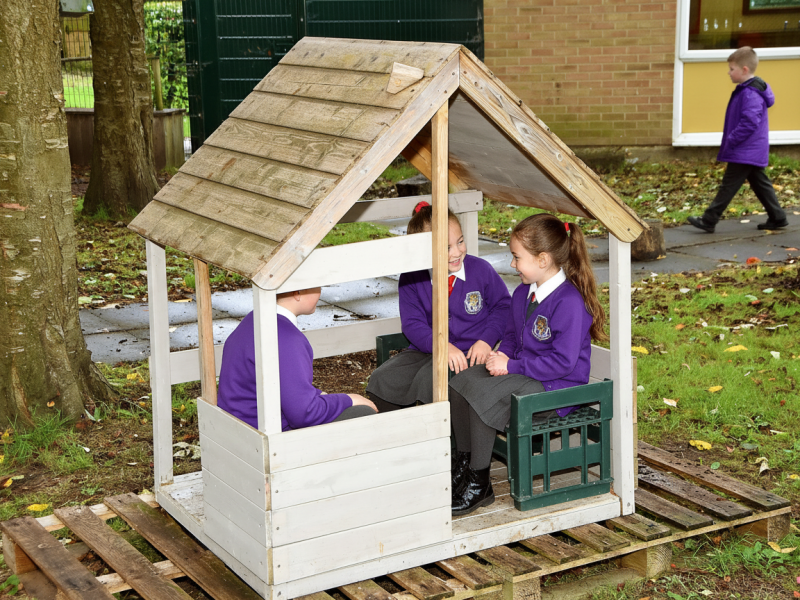 children in house